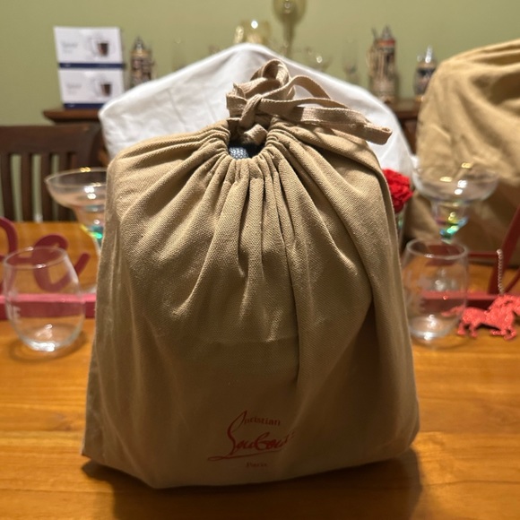 Christian Louboutin Explorafunk Small Backpack Navy - Picture 10 of 11